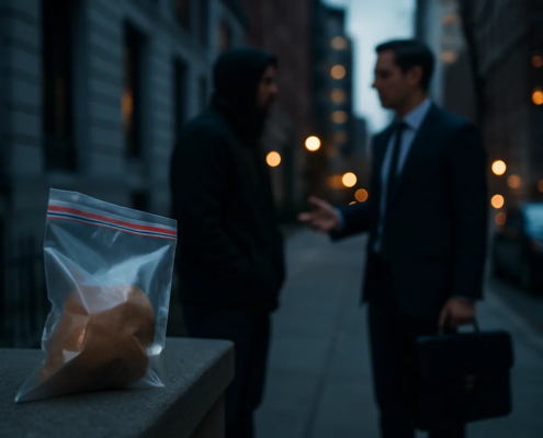 NYC assault and weapon charges depicted in a professional New York City legal consultation scene