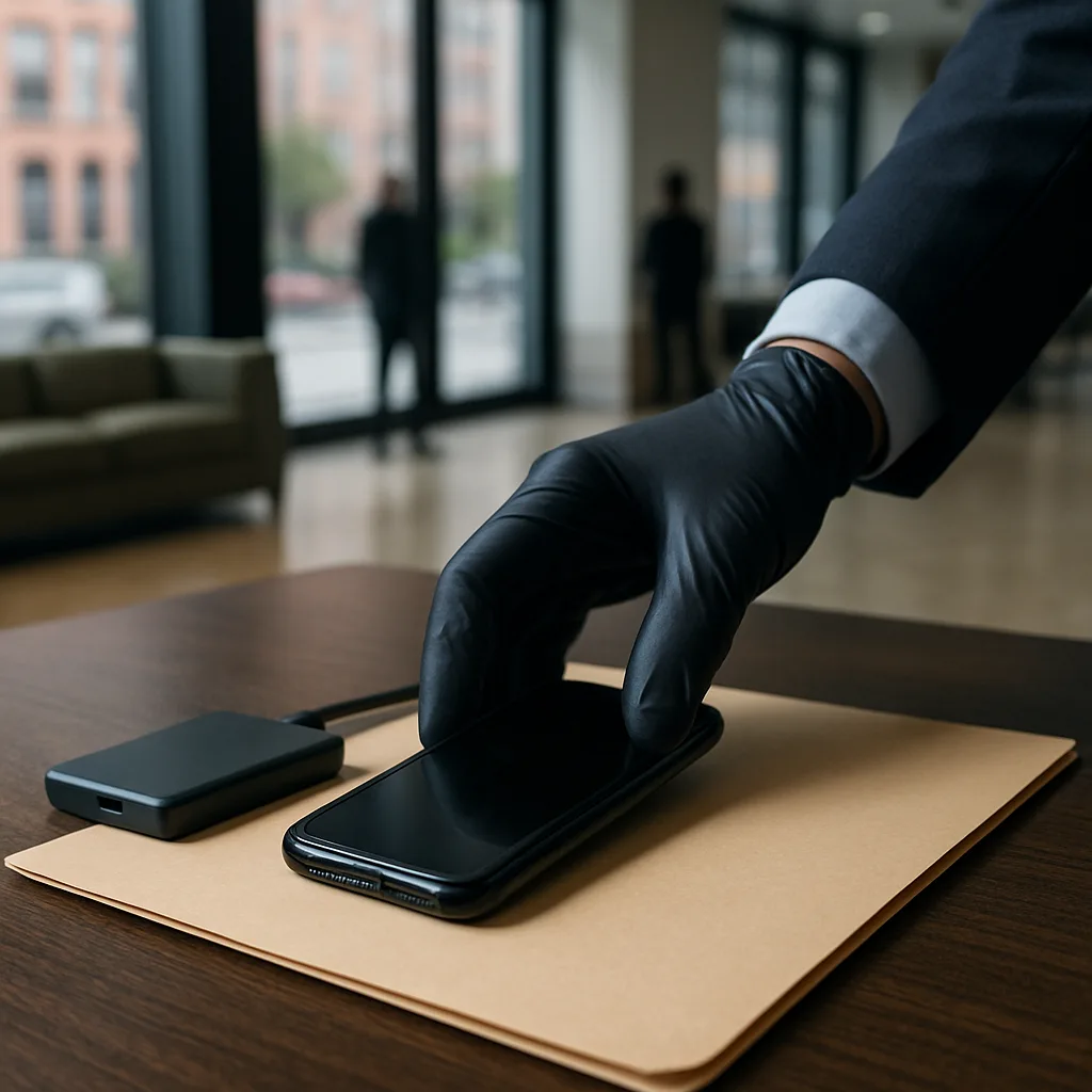 Preserving original text messages and video evidence in an NYC assault defense