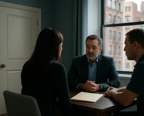 NYC assault criminal and civil case consultation in a New York City setting