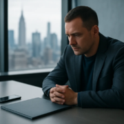NYC assault arrest phone search shown through a phone and legal consultation setting