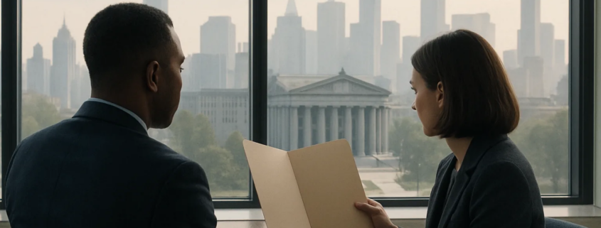 Appeal NYC assault conviction or sentence consultation with New York City skyline