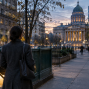 New York City street scene illustrating factors in an NYC assault conviction sentence